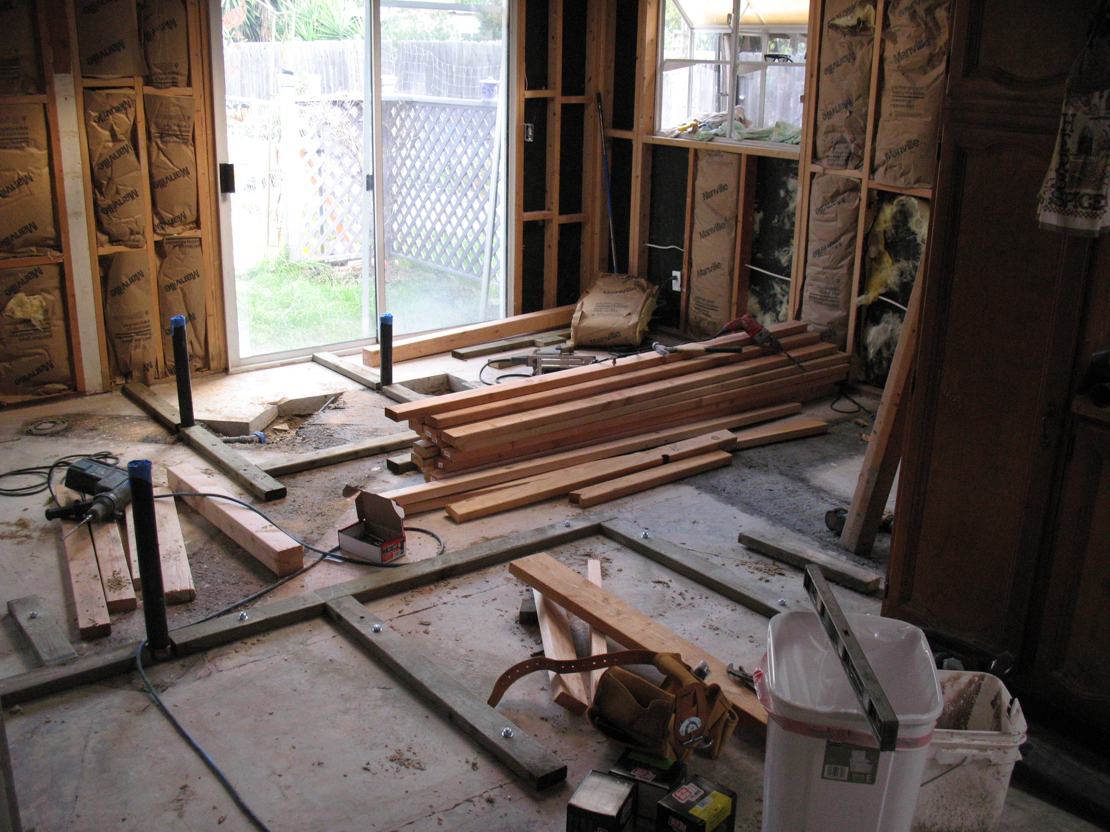 Bottom Plate Framing Layout